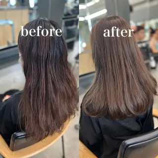 ロング カラー 誰よりも丁寧なカット 🍀小林輝のヘアスタイル