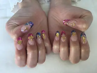 ネイル 💎🐰 saki. m 🐰💎のネイルデザイン