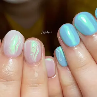 ミディアム ネイル richeri beautyのネイルデザイン