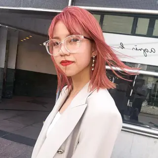 カラー 【ロングウルフカット 姫カット】伊藤裕哉のヘアスタイル