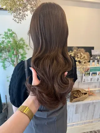 ロング カラー m ā l o.🌷 サカモトマイコのヘアスタイル