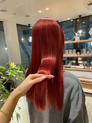 ロング カラー NATSUMI 🐻❄️🤍のヘアスタイル