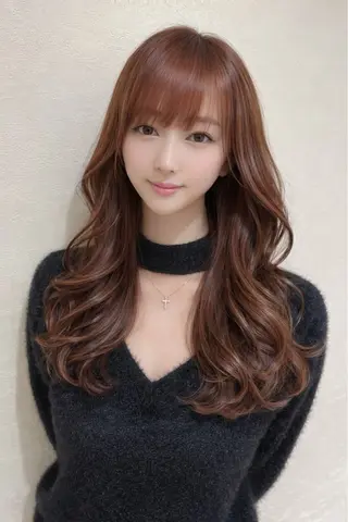 ロング 齋藤 拓郎のヘアスタイル