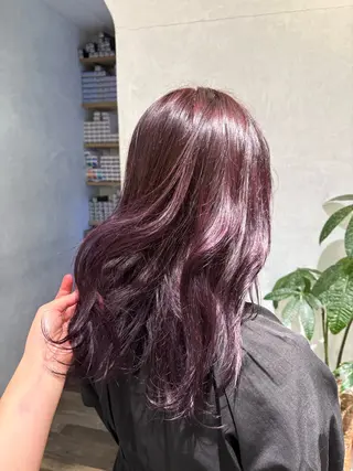 セミロング Kyeco大宮所属・足立 愛菜のヘアスタイル