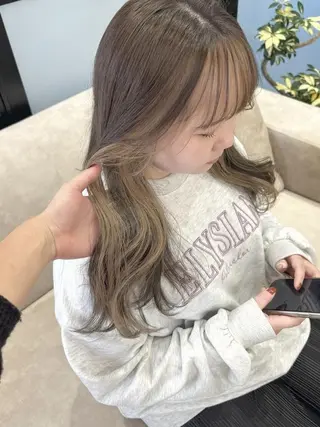 セミロング MATTY rioのヘアスタイル