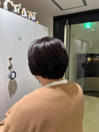 ショート 川上 彩夏のヘアスタイル