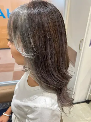 ロング カラー 失敗しないパーマ 赤塚雄輝のヘアスタイル