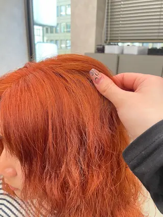 ロング カラー ヘアアレンジ 💗横浜美容室 💗HARUNAのヘアスタイル