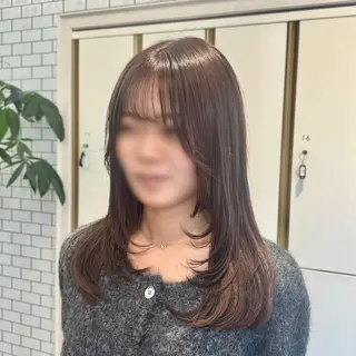 ロング ブリーチ/レイヤー/ 透明感カラー/さくらのヘアスタイル