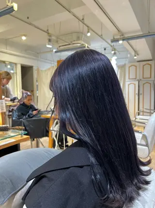 ロング カラー 横浜／メンズ／ボブ／ 優希のヘアスタイル