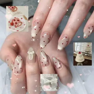 ネイル 🪄mimi🎀 Midori🪽のネイルデザイン