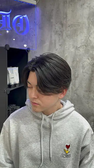 ミディアム パーマ メンズ 🦄カイ/メンズ 韓国ヘア/パーマ🦄のヘアスタイル