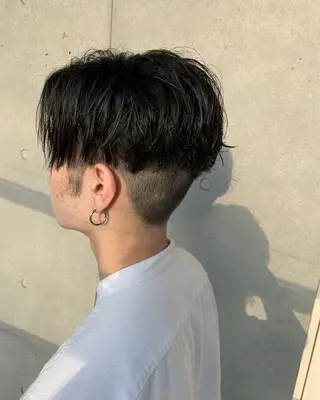 ショート メンズ 難波 勝哉のヘアスタイル