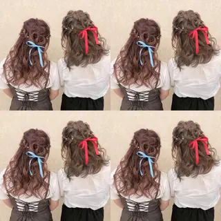 セミロング ヘアアレンジ 🌷MAYU 🌷のヘアスタイル