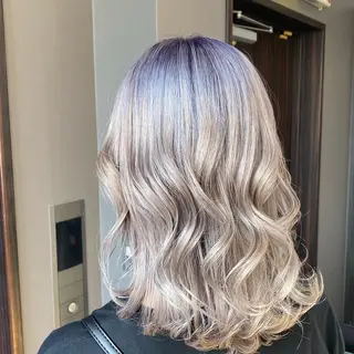 ミディアム カラー jill by gisel＿奥家のヘアスタイル