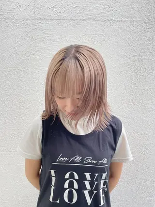 カラー 清家 浩貴のヘアスタイル