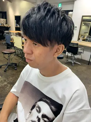 メンズ メンズパーマ メンズ特化ryoのヘアスタイル