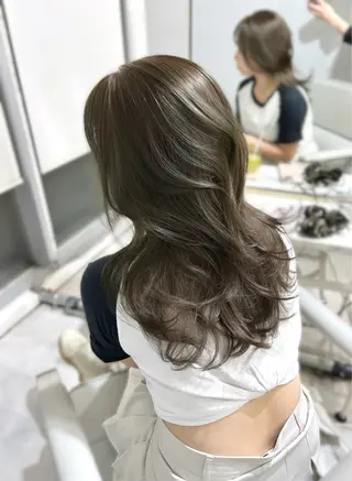 ロング カラー I’ve所属・💘大人可愛く💘 Natsuki❥❥❥のヘアスタイル