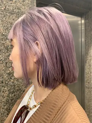 ショート カラー ブリーチ＆カラーが 得意☀️望月宣雄☀️のヘアスタイル