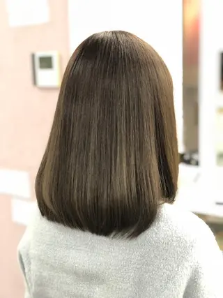 セミロング Hair space COCO SHIBUYA所属・みなみ ・のヘアスタイル