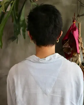 ショート メンズ 木村陸弥 似合わせ 透明感カラー🌿のヘアスタイル