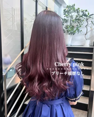 ロング カラー 💗ガーリーヘア🎀 saki💗のヘアスタイル