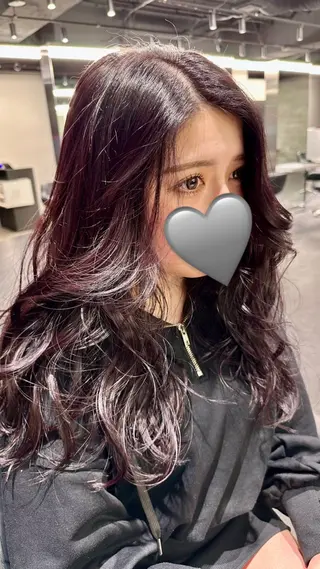 ロング CREST所属・谷口 怜音のヘアスタイル