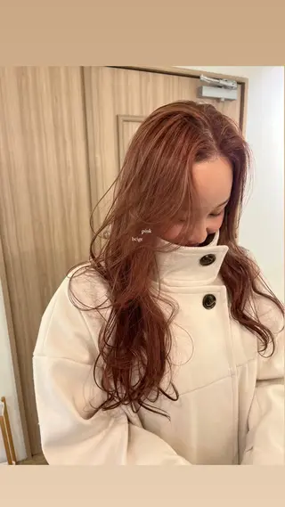 ロング Garland  Ginza所属・モモ🍑 レイヤー/ボブ/暖色のヘアスタイル