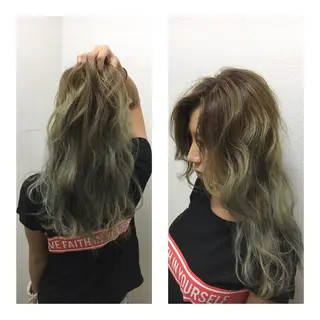 セミロング カラー JILBLAN京都 ショート/ハイライトのヘアスタイル