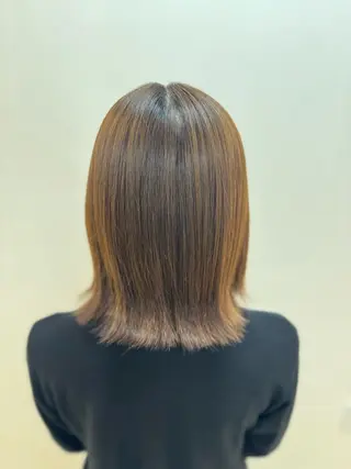 ミディアム リトル・サイエンティスト所属・一宮/縮毛矯正/ 内野優紀のヘアスタイル