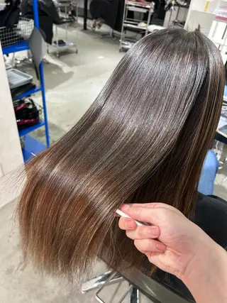 ロング 髪質改善大阪/ 酸性縮毛矯正/ゆうとのヘアスタイル