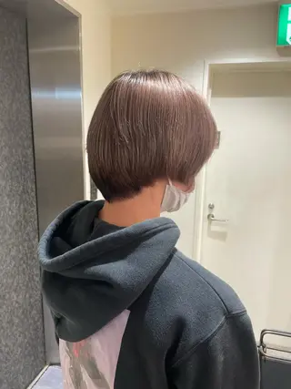 ショート soyon心斎橋所属・♡透明感/艶カラー/ M a I ♡のヘアスタイル