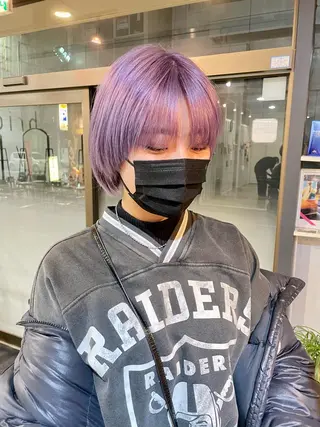 ショート カラー 小関 仁晴のヘアスタイル