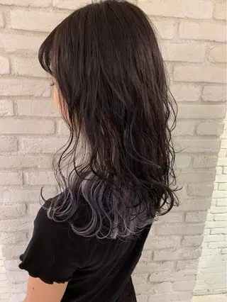 ミディアム カラー 韓国ヘア/艶カラー /田中悠佑のヘアスタイル