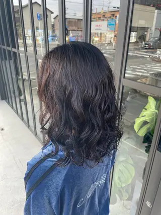 ミディアム OGAWA NOAのヘアスタイル