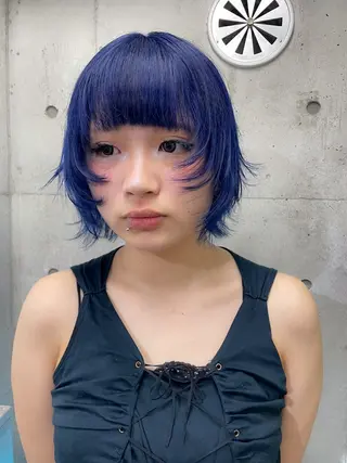 ショート ハイトーン/ブリーチ /ウルフ⛓️MAKIのヘアスタイル