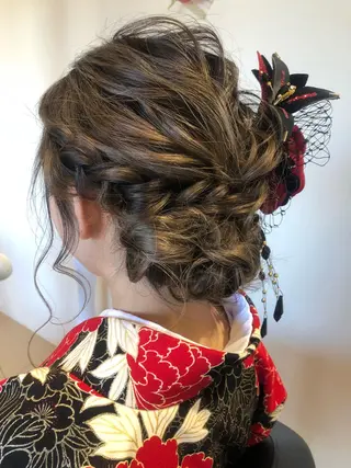 ヘアアレンジ 早川 真幸のヘアスタイル