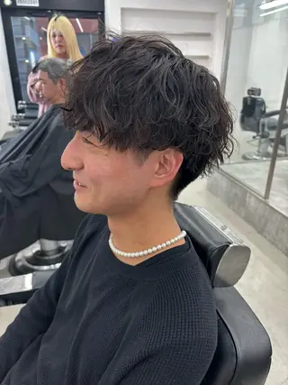 ショート パーマ パーマ職人DAIKI ツイスパ/波巻きのヘアスタイル