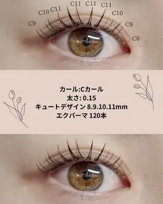 マツエク・マツパ アイリスト Ai シェルウェリナ 船橋のマツエク・マツパデザイン