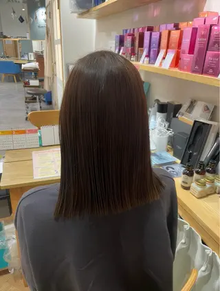 ミディアム カラー belta.🧸👒 福島未央のヘアスタイル