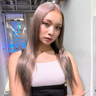 ロング カラー 渋谷🎨ハイトーン× ブリーチ特化🎨レンのヘアスタイル