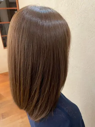 セミロング el zafiro肥後橋店所属・藤田 郁弥のヘアスタイル