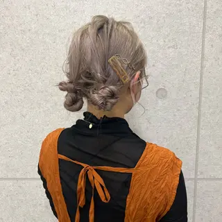 カラー ヘアアレンジ インナーカラー♡ Nanakoのヘアスタイル
