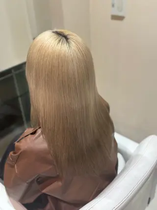 ロング 髪質改善、ストレート 🕊️鳥田勇🕊️のヘアスタイル