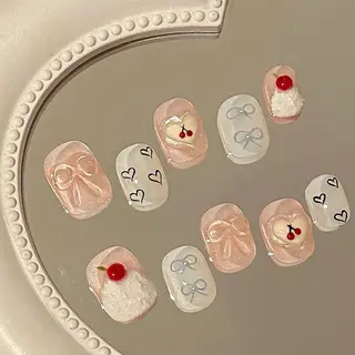 ネイル By moonネイル 🌷ワンホン/韓国風のネイルデザイン