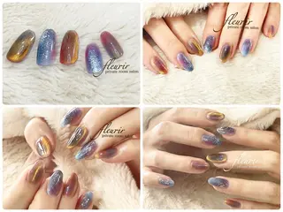 ネイル フルリール 【プライベートサロンのネイルデザイン