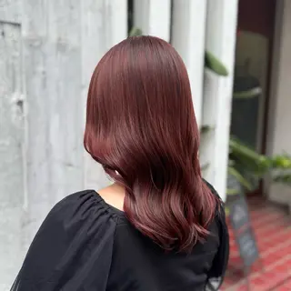 ミディアム カラー 🌸塩谷 桜🌸のヘアスタイル