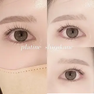 マツエク・マツパ プラティーヌ所属・i-dresser 🩶juri🩶のマツエク・マツパデザイン