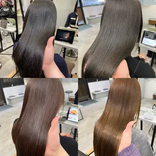 ロング パーマ ハイトーンカラー が絶対可愛い✨泰聖✨のヘアスタイル