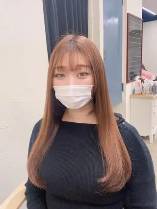 ロング カラー ウルフ/レイヤー /髪質改善　ナユタのヘアスタイル